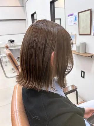 ミディアム 阪田 真奈未のヘアスタイル