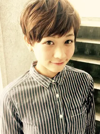 ショート ショートは任せて ミヤザキのヘアスタイル