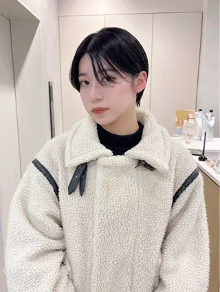 ショート 青木 優歩のヘアスタイル