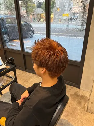 ショート カラー メンズ 吉田 光希のヘアスタイル