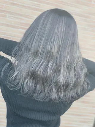 ロング メンズスタイル バレイヤージュ　齋藤のヘアスタイル