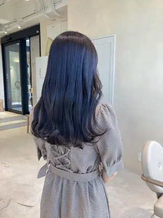 セミロング カラー MURANAKA RYOのヘアスタイル