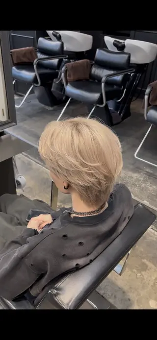ショート メンズ 川尻 竜正のヘアスタイル
