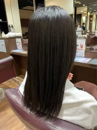 セミロング 松崎 崇のヘアスタイル