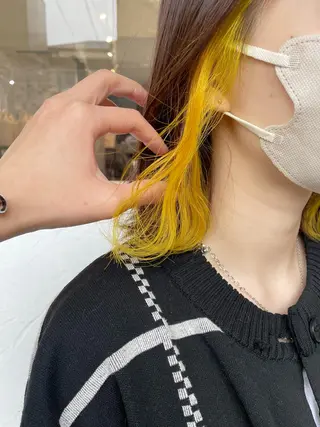 カラー 後藤 陽花子のヘアスタイル