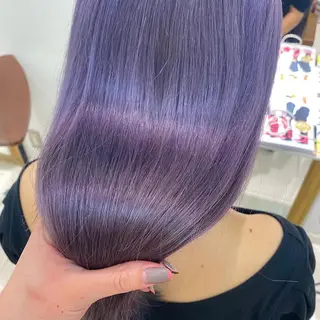 ロング カラー 透明感カラー 古山 結季🌙🖤のヘアスタイル