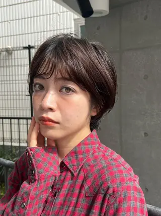 ショート パーマ 松井美樹/似合わせ ガーリー・韓国のヘアスタイル