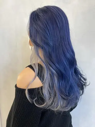 ロング カラー 🦋レイヤーカット ミドリカワ🦋のヘアスタイル