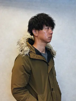 ショート パーマ メンズ smilehair蕨店所属・KAISHU 【メンズ専門】のヘアスタイル