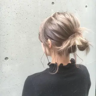 ミディアム カラー パーマ ヘアアレンジ メンズ キッズ マツエク・マツパ 田中 裕士のヘアスタイル
