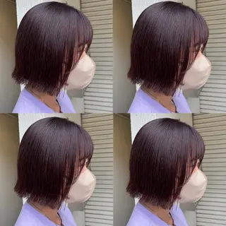 ミディアム カラー 髪質改善/縮毛矯正 seiyaのヘアスタイル