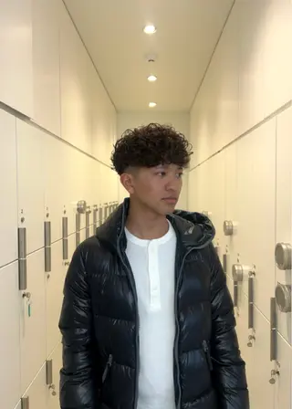 パーマ メンズ fifth PARK所属・fifth PARK HIN★T★のヘアスタイル