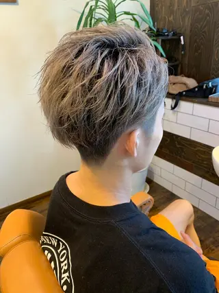 カラー メンズ BLEACHi所属・メンズ/barber /森 智樹のヘアスタイル