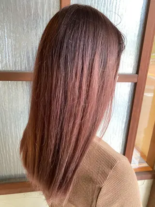 セミロング カラー パーマ ヘアアレンジ メンズ キッズ ネイル マツエク・マツパ 🌈髪質改善・美髪矯 正・平野瀬乃🌈のヘアスタイル