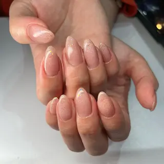 セミロング ネイル マツエク・マツパ apopis＊ close23:00のネイルデザイン