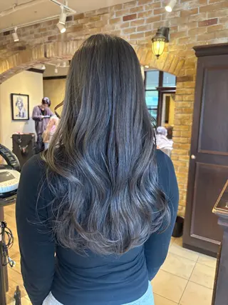 カラー Ly hair / nanoha🤍のヘアスタイル