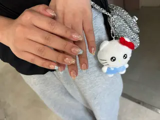 ネイル Mai :矢場町 ニュアンス🌿アートのネイルデザイン