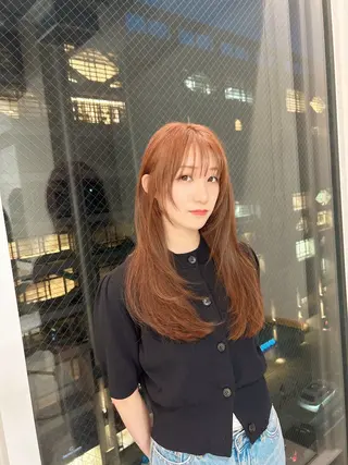 セミロング カラー ヘアアレンジ 【代表】 たき〜のヘアスタイル