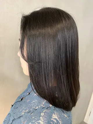 ミディアム 阪神西宮★JUNO 川﨑温子のヘアスタイル