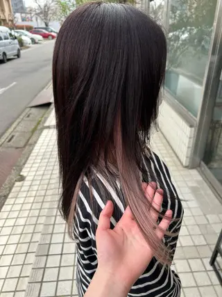 カラー 🎠🤍minami ブリーチ🤍🎠のヘアスタイル