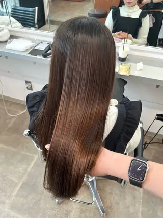 ロング カラー レイヤーカット/艶髪 🌈高橋遥香🌈のヘアスタイル