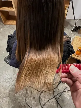 ロング Brandnew 東生駒本店小川タスクのヘアスタイル