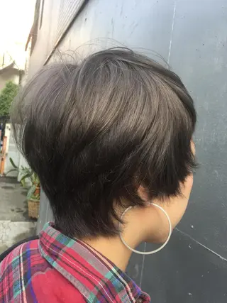セミロング カラー パーマ お気に入り数2.3万 🏆SHO🏆のヘアスタイル