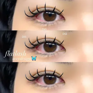 マツエク・マツパ Mell Yuuna ♡パリエク /束感のマツエク・マツパデザイン