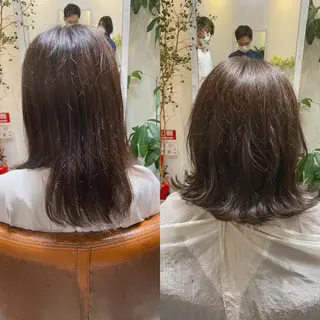 ミディアム 北生駒☆カットが得意 鎌田フミヤのヘアスタイル