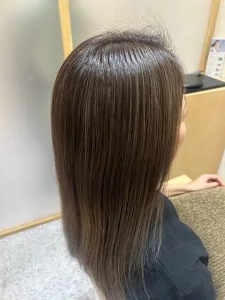 ミディアム カラー Yamamoto 半個室美容室zinaのヘアスタイル