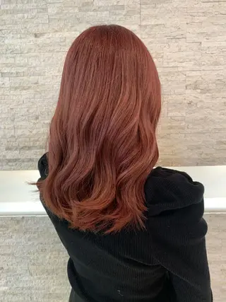 カラー ✄折橋 彩花🐶🍑のヘアスタイル