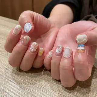 ネイル liberté🫧 新小岩のネイルデザイン