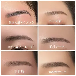 アイブロウ 、 、のマツエク・マツパデザイン