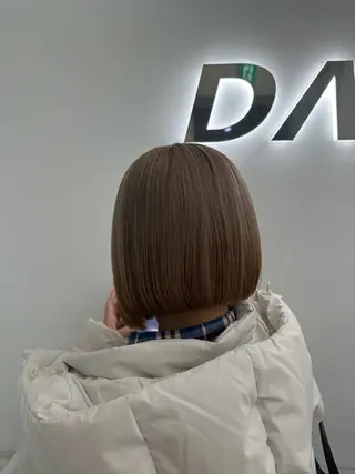 カラー 透明感ベージュ🎀 Anju/渋谷🎀のヘアスタイル