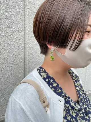 ショート さの あやねのヘアスタイル