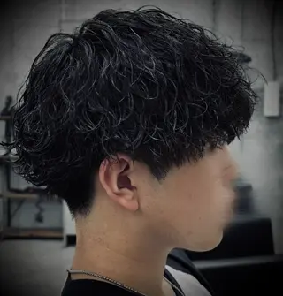 ショート パーマ メンズ 【川崎】サカタ マサユキ❤️‍🔥のヘアスタイル