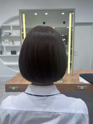 ショート 縮毛矯正・髪質改善・ ストレート🌻ゆいのヘアスタイル