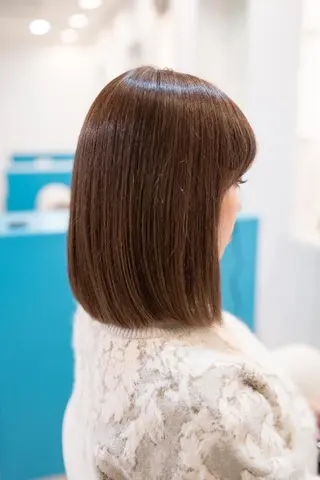 ミディアム Lazo/ 原弥和子のヘアスタイル