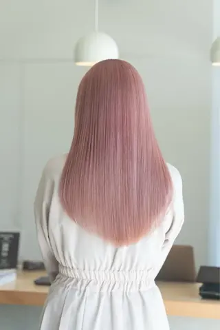 ロング 鈴木 奏羽のヘアスタイル