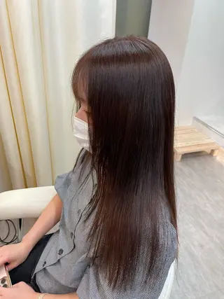 ロング 柏田 かりんのヘアスタイル