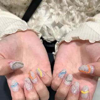 ネイル MODA MANAMIᵕ̈のネイルデザイン