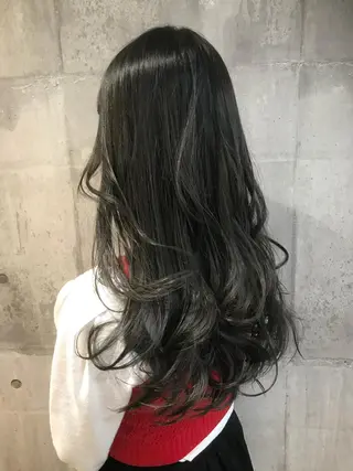 ロング カラー パーマ ヘアアレンジ メンズ キッズ ネイル マツエク・マツパ EnBlesS西宮 マンツーマン神道有基のヘアスタイル