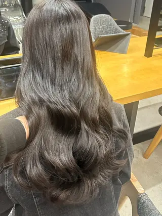 ロング カラー 天神/韓国レイヤー /髪質改善/ココロのヘアスタイル