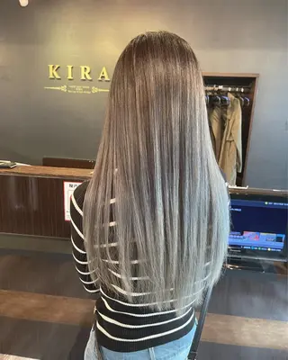 ロング KIRA スズキ タクヤ／店長のヘアスタイル