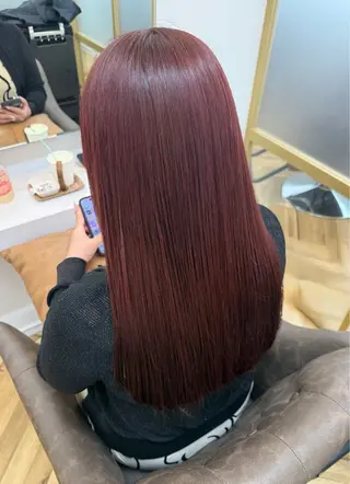 ロング カラー 髙橋明衣 /tocca船橋北口のヘアスタイル