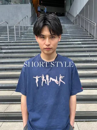 ショート パーマ メンズ 💈メンズ短髪特化 ✂︎伊藤大輝💈のヘアスタイル