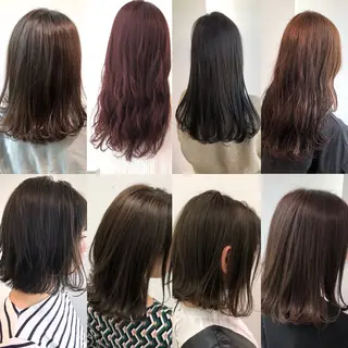 カラー 💖ブリーチなし透明 感💖ASAHIのヘアスタイル