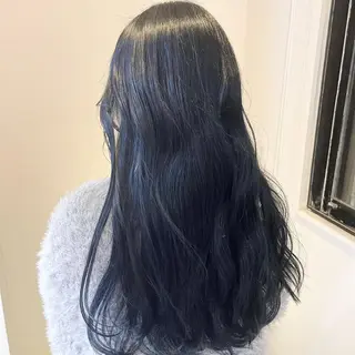 セミロング カラー 髪質改善/韓国ヘア 顔まわり特化yutoのヘアスタイル