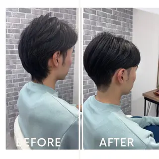 メンズ Noyヨシモト ヒロトのヘアスタイル