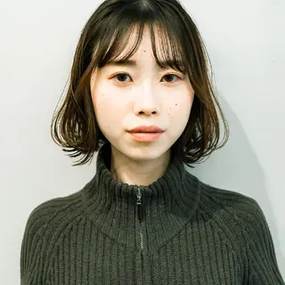 ショート 天王寺韓国ヘア 小山歓実のヘアスタイル